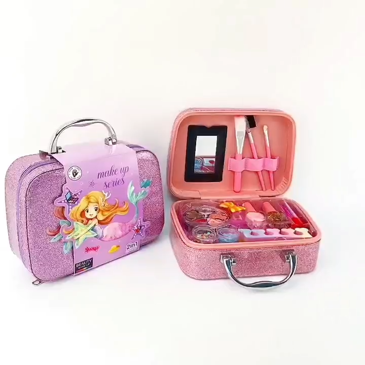 Makeup Kit For Girls, 2 in 1 Makeup kit for kids, Best Quality Makeup kit