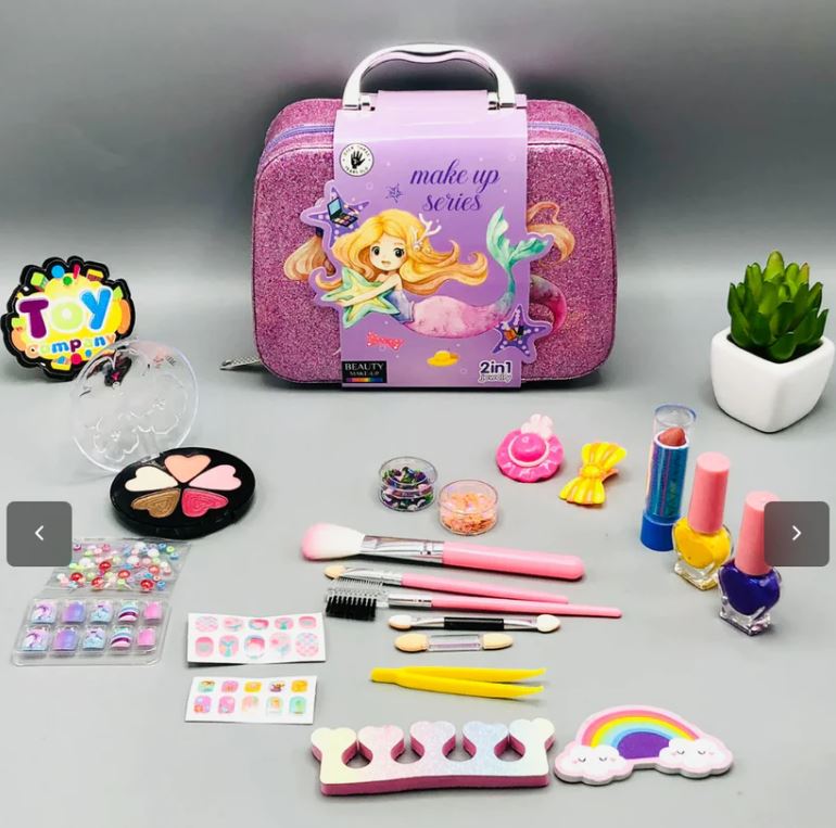 Makeup Kit For Girls, 2 in 1 Makeup kit for kids, Best Quality Makeup kit
