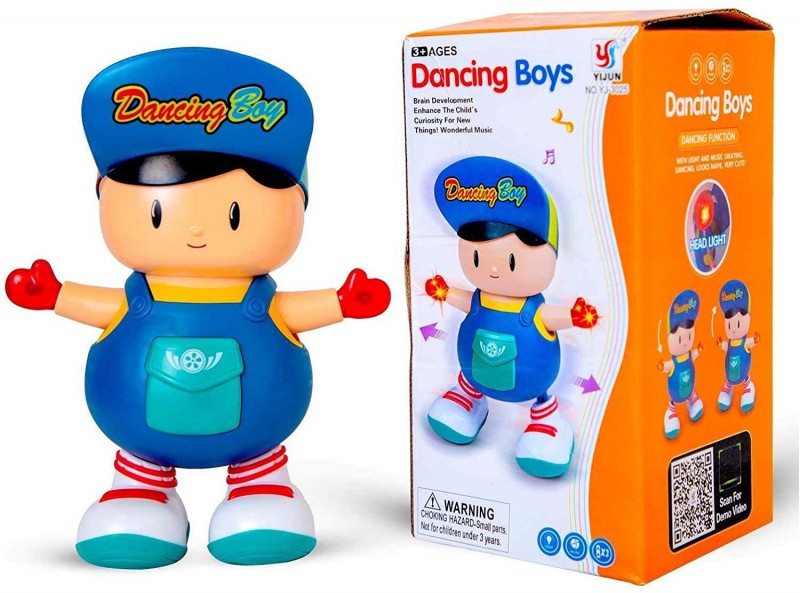 Dancing Boy Musical Toy β Kids Dancing Robot with Music & Flashing Lights | Perfect Birthday Gift