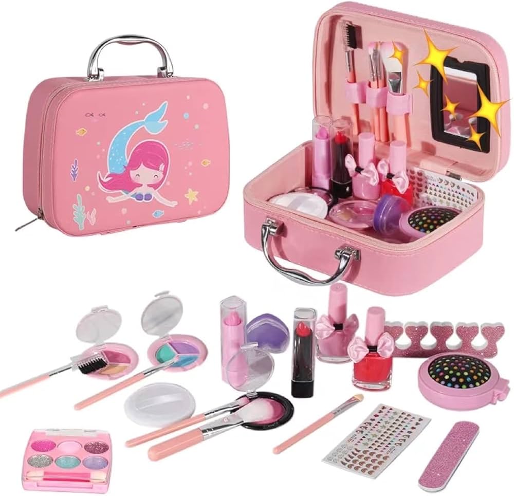 Makeup Kit For Girls, 2 in 1 Makeup kit for kids, Best Quality Makeup kit