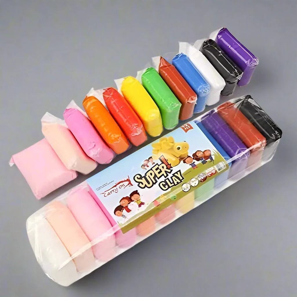 Super Clay for Kids – Soft & Colorful Modeling Clay Set